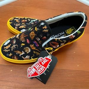 NWT Vans National Geographic Slip Ons